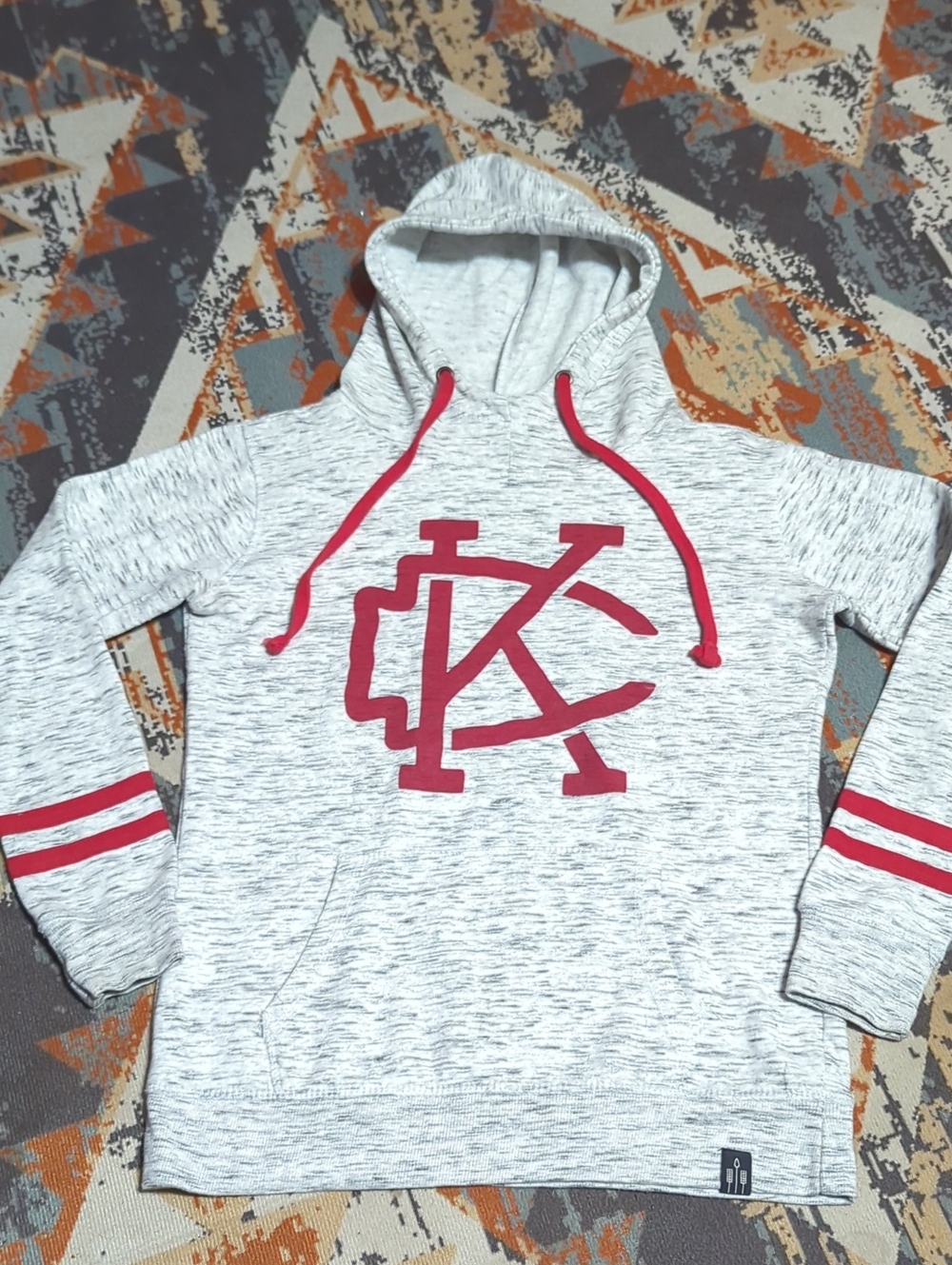 Kansas City Chiefs Ladies Melange Fleece Scuba